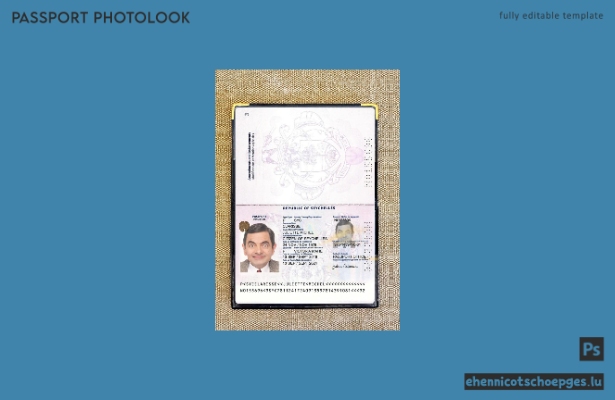 Beispielansicht für das Passfoto der Seychellen